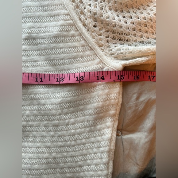 Cache White Ribbed Sheath Dress with Dolman Sleeves, Size Medium NWOT - Picture 8 of 10